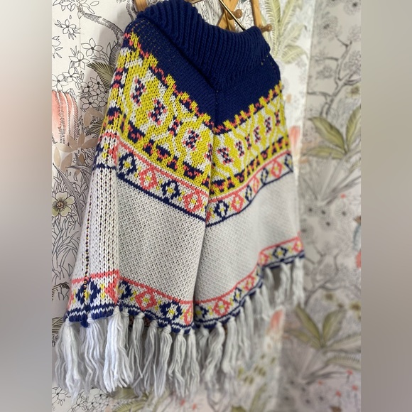 Free People High Life Fair Isle Poncho - Picture 4 of 4